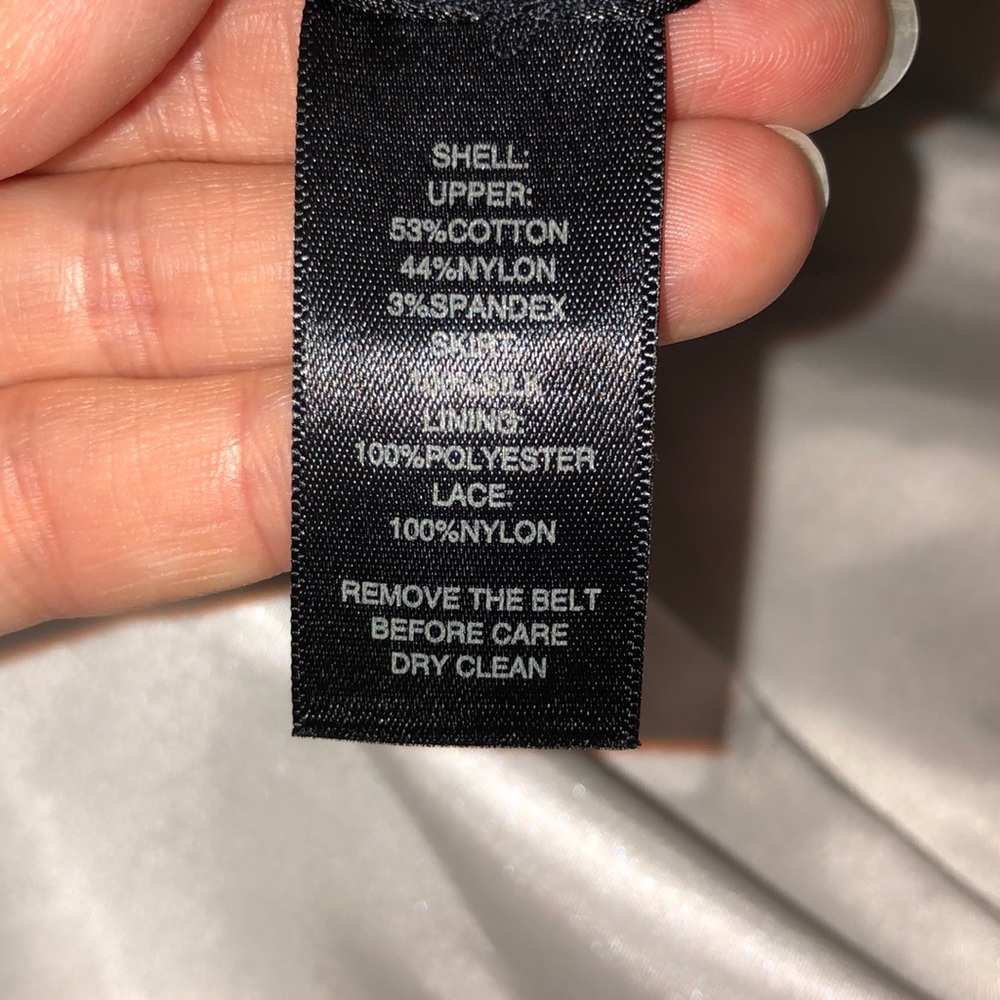 White House Black Market Black &Ivory Dress. NWT. - Picture 10 of 10